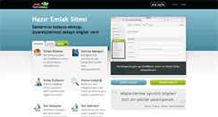 Desktop Screenshot of emlak.turkishost.com