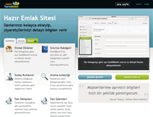 Tablet Screenshot of emlak.turkishost.com